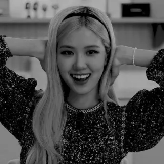 🍷 61cc76c8 Rose Rose, Blackpink, Kpop, Zangeres, Idool, Beroemdheid whatsapp sticker