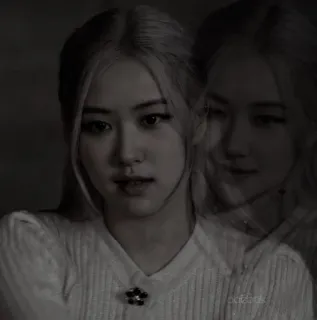 🍷 a6efca37 Rose kpop, rose, zangeres, portret, vrouw, idool whatsapp sticker