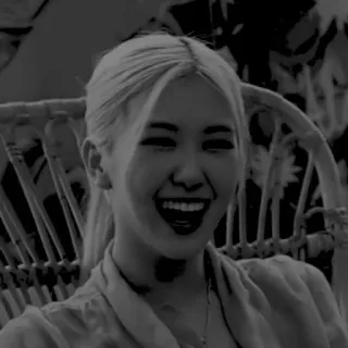 🍷 d4b2cce4 Rose Kpop, Rose, Blackpink, Zangeres, Idool, Glimlach, Vrouw whatsapp sticker