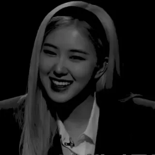 🍷 dac3b262 Rosé Rosé, Blackpink, zangeres, K-pop, beroemdheid, muziek whatsapp sticker