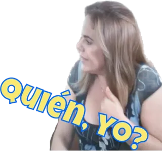 🤷‍♂️ 3503804d Quién, Yo? кто, я, вопрос, человек, женщина, испанский, сомнение, выражение telegram sticker