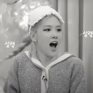 🐢 026509af 설렘 k-pop, surpresa, emoção, coreano, mulher telegram sticker