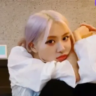 🌸 f8c5bb0f Rose mawar, K-pop, penyanyi, idola, orang, selebriti telegram sticker