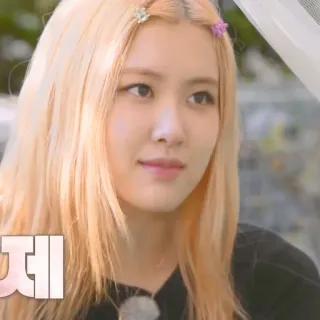 🙂 874e6acb 제 女性, ポートレート, ブロンドの髪, 韓国 telegram sticker