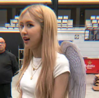 🥡 24e41115 Rose kpop, rose, ailes, ange telegram sticker