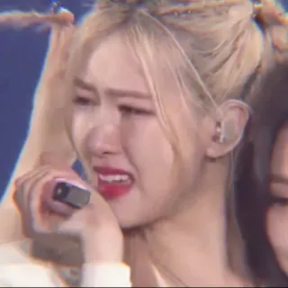 🍨 56f0bcc5 pleurs, triste, émotionnel, détressé, bouleversé, chanteur telegram sticker