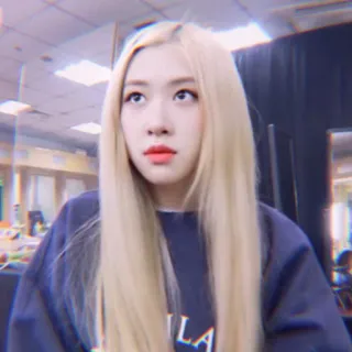 🍭 ce60eaed femme, blonde, portrait, beauté, visage telegram sticker