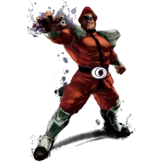 😉 2c24f128 M. Bison Street Fighter สตรีทไฟท์เตอร์, m. ไบสัน, ตัวร้าย, เกม, นักสู้, เผด็จการ whatsapp sticker