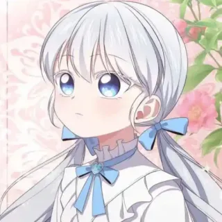 🎐 8d993c1f Anime, Manga, Ragazza, Carino, Cartone animato, Personaggio, Illustrazione telegram sticker