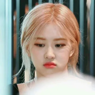 🐰 482ebd81 Rosé Rosé, Blackpink, K-pop, Cantora, Celebridade, Mulher, Pessoa telegram sticker