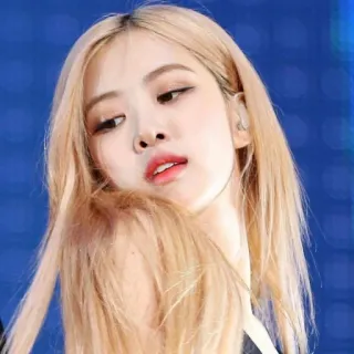 🐰 f695b563 Rose cantor, kpop, blackpink, rosé, celebridade telegram sticker