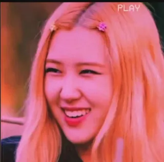 🙂 5420e047 Rose PLAY Rose, Blackpink, Kpop, Sängerin, Rose Blackpink whatsapp sticker