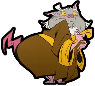 😳 f7e409d4 Splinter Teenage Mutant Ninja Turtles 斯普林特, 忍者神龟, TMNT, 卡通, 老鼠, 老师 telegram sticker