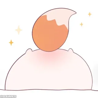 ⚫️ 5dc4a8f5 @HAWKS rubah, ekor, imut, hewan, kartun whatsapp sticker