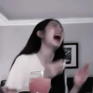 🤣 609c43ca mulher, chorando, triste, emocional, chateada, sentimento, retrato telegram sticker