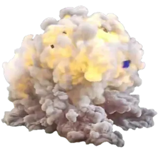 💥 277f348b взрыв, дым, бум, огненный шар, опасность telegram sticker