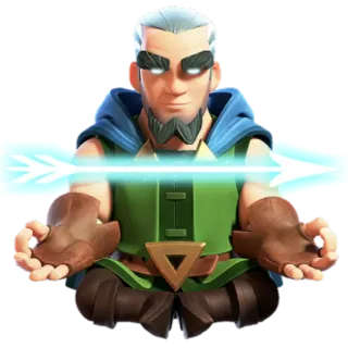 🏹 a392e09c Лучник, Стрела, Магия, Фэнтези, Clash of Clans telegram sticker