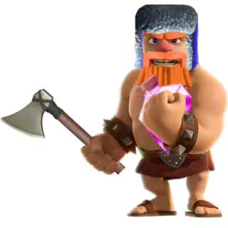 🍾 f39686ef топор, гигант, игра, персонаж, фэнтези telegram sticker