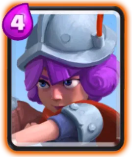 🔫 24c1b1eb Musketeer Clash Royale 게임, 캐릭터, 카드, 총사 telegram sticker