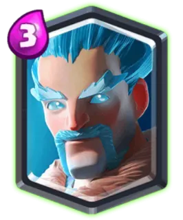 🏷 4074a18f Ice Wizard Clash Royale 마법사, 얼음, 캐릭터, 게임 telegram sticker