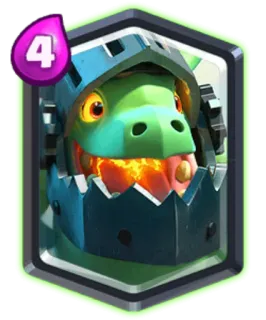 🏷 72e61325 Inferno Dragon Clash Royale 드래곤, 지옥불, 캐릭터, 게임, 모바일 게임 telegram sticker