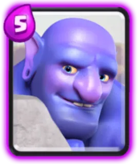 ⚫ 7cf7f918 클래시 로얄, 캐릭터, 게임, 트롤, 파란색 telegram sticker