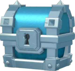 🎁 c475f4f0 보물, 상자, 전리품, 게임, 파란색, 은 telegram sticker