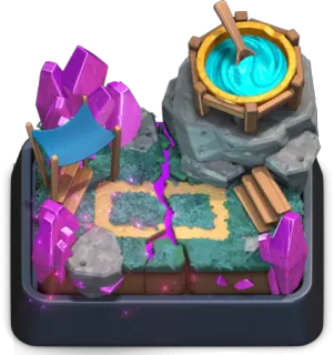 🎯 e8098505 게임, 클래시 로얄, 아레나, 판타지, 수정 telegram sticker