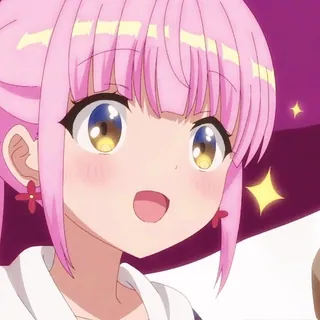 🤩 cd675e81 Anime, Kartun, Imut, Rambut pink, Perempuan, Gadis, Manga whatsapp sticker