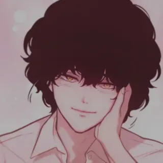 🛐 05ec521e 男, アニメ, マンガ, ポートレート, 漫画, キャラクター, イラスト telegram sticker