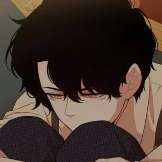 🛐 131f2040 アニメ, 漫画, 男, イラスト, ドローイング, キャラクター telegram sticker