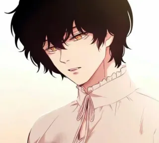 🛐 149da4a7 アニメ, マンガ, キャラクター, 男性, イケメン, ポートレート telegram sticker