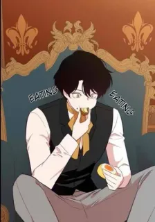 🛐 601d687d EATING
EATING 男, 食べる, 食べ物, 座る, 漫画, キャラクター, イラスト telegram sticker