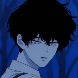 🛐 b822cec3 アニメ, 漫画, キャラクター, アニメーション, ポートレート, 男性 telegram sticker