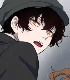 🛐 ea0d94c0 アニメ, マンガ, キャラクター, 男の子, ポートレート telegram sticker