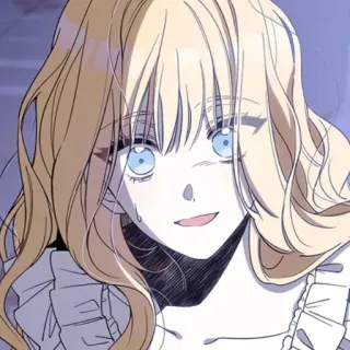 😱 9be49304 アニメ, 女性, 金髪, イラスト, 女の子 telegram sticker