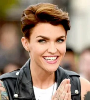 😈 2e5b1f3b Ruby Rose Ruby Rose, Aktorka, Gwiazda, Krótkie włosy, Portret telegram sticker