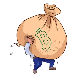💰 d047f936 Bitcoin, Criptomoneda, Dinero, Bolsa, Finanzas, Riqueza telegram sticker