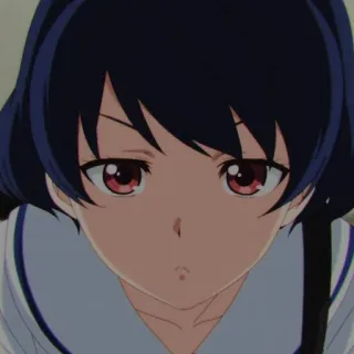 ➖ 31e80a69 Anime, Mädchen, Nahaufnahme, Charakter, Porträt telegram sticker