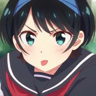 🍧 437e2642 Anime, Mädchen, Süß, Porträt, Charakter, Manga telegram sticker