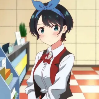 🍧 afd36eeb Ruka Sarashina Rent-A-Girlfriend Anime, Niedlich, Mädchen, Rent-a-Girlfriend, Ruka Sarashina telegram sticker