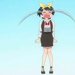 🍧 b2609e8c Anime, Weinen, Mädchen, Cartoon, Tränen, Traurig telegram sticker