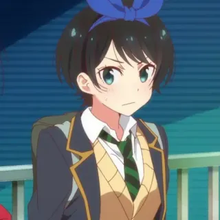 🍧 be42832e Ruka Sarashina Rent-A-Girlfriend Anime, Ruka Sarashina, Rent-A-Girlfriend, süß, Mädchen telegram sticker