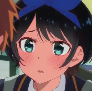 🍧 c6433507 Ruka Sarashina Rent-A-Girlfriend Anime, Manga, Süß, Mädchen, Rent a Girlfriend, Ruka Sarashina, Kawaii telegram sticker