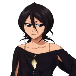 👧 bd445702 Rukia Kuchiki Bleach Anime, Manga, Bleach, Rukia, Kuchiki, Personaggio, Femmina whatsapp sticker