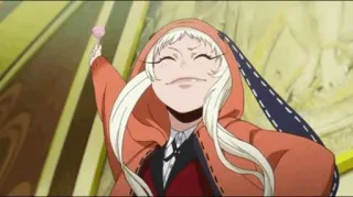 🍭 cc116d0b Anime, Mädchen, Lolli, Hasenohren, Fröhlich, Kakegurui telegram sticker