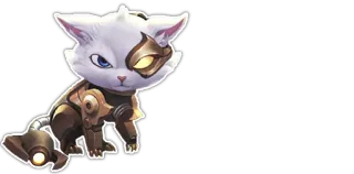 🤨 631f10c1 猫, サイバーパンク, 未来, ロボット, 子猫 telegram sticker