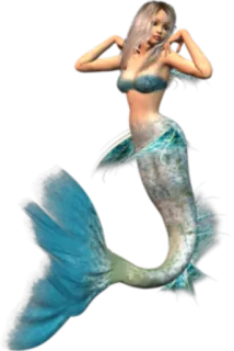 Русалки @StikerDi whatsapp stickers