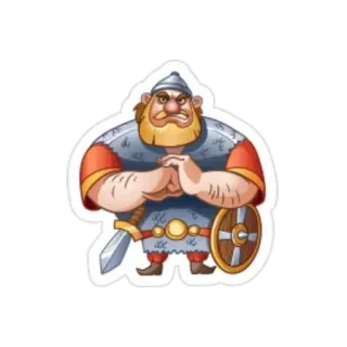 Русские  сказки telegram stickers