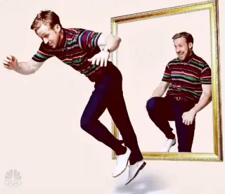 Ryan Gosling @JakeGyllen telegram stickers